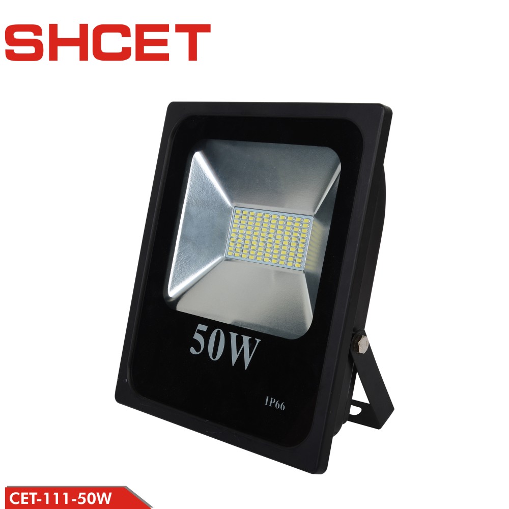CET-111 SMD outdoor ip65 or ip66 led flood light slim 50w