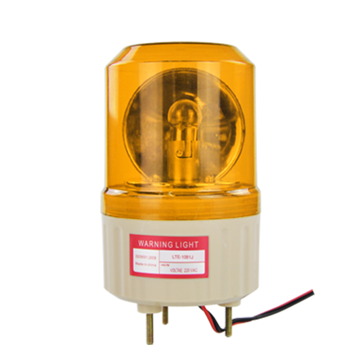 LTE-1081L Rotating amber warning beacon light for machine tool