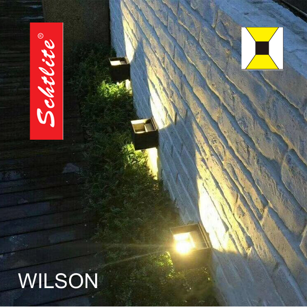 WILSON wide narrow beam up down CE outdoor indoor led wall light