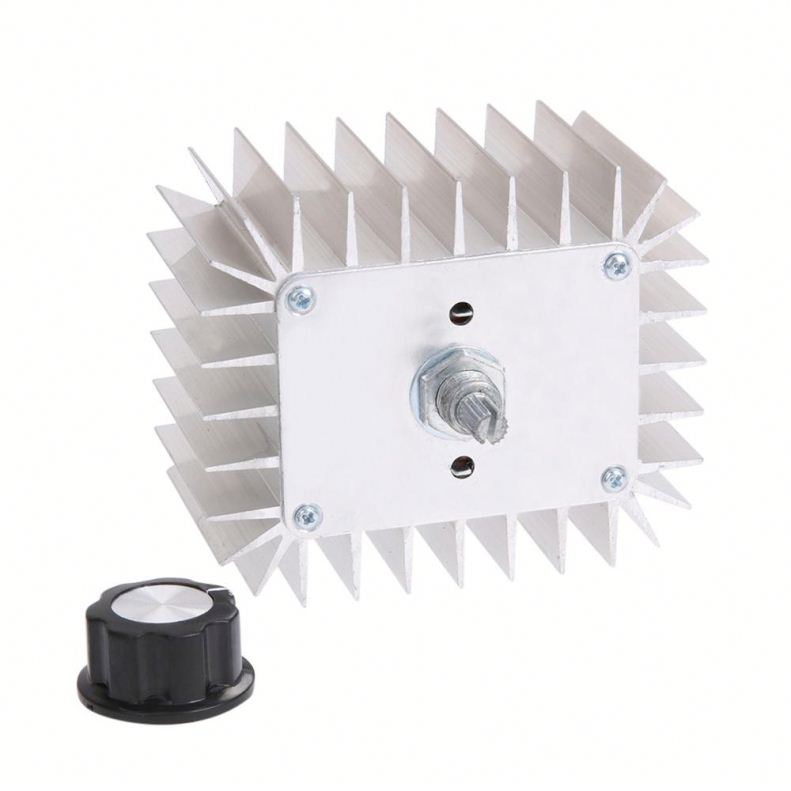 AC 5000W SCR Electronic Voltage Regulator Switch AC 220V Speed Temperature Dimmer Controller Voltage Regulator