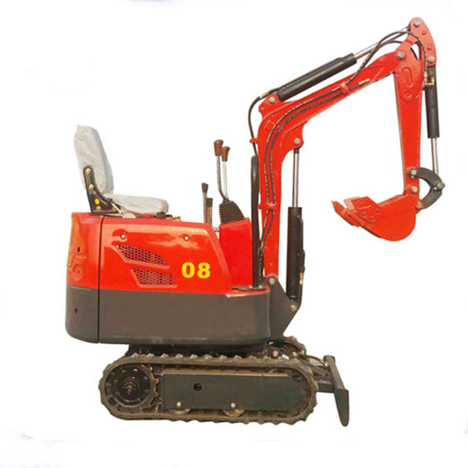 wheel digger machine HW08 new mini excavator price