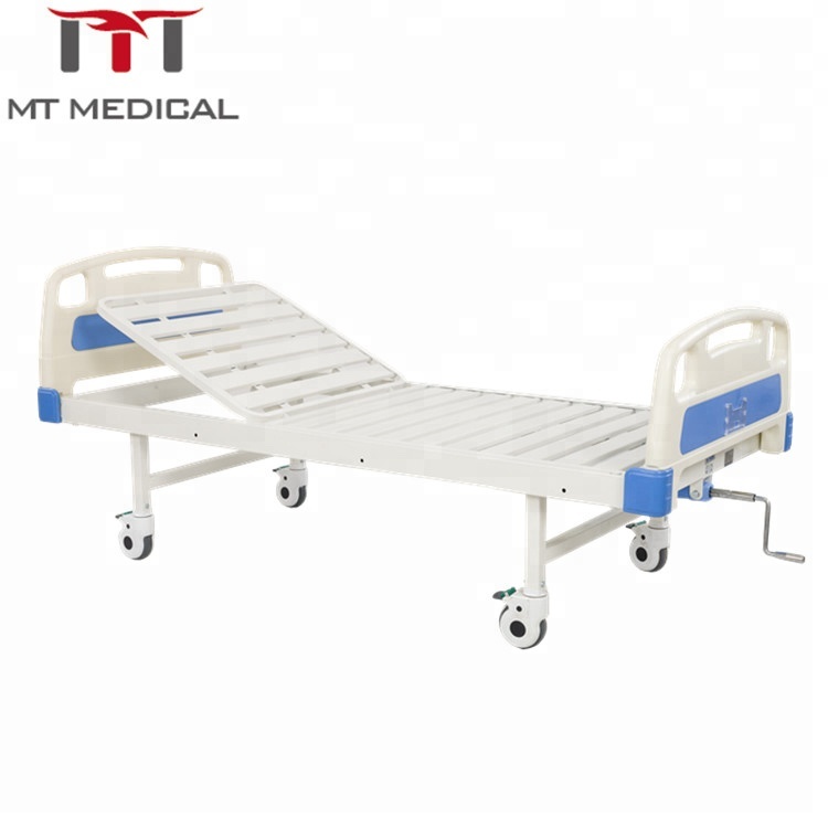 Cheap emergency hospital bed 1 function ABS medical flower bed