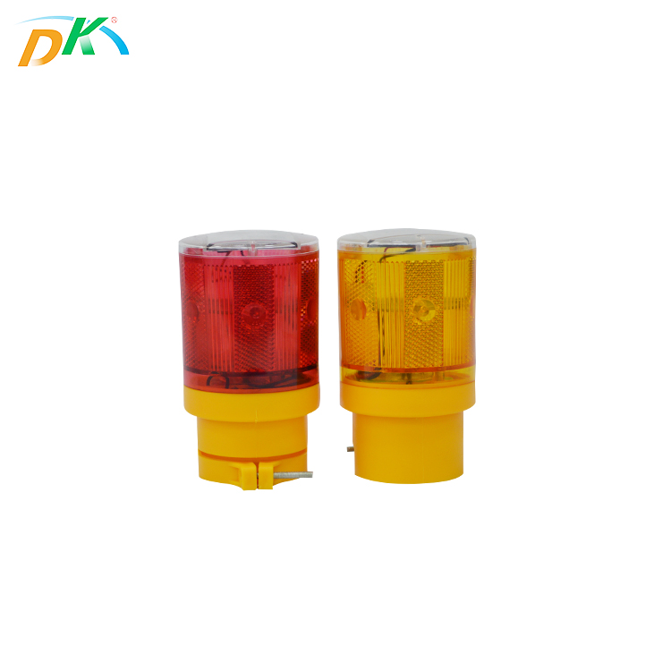 DK LED Solar  Warning Light Flashing Indicator Light Emergen Beacon  Lamp