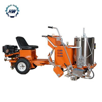 Pavement hot melt road marking machine / thermoplastic line striping machine