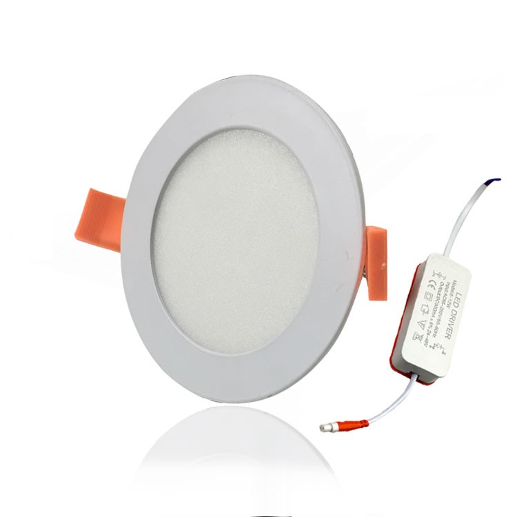 6/8/16/20w Adjusted size super bright led recessed round panel light