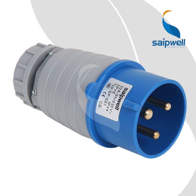 Saipwell / Saip Hot IP44 IP67 waterproof industrial plug and socket 400V