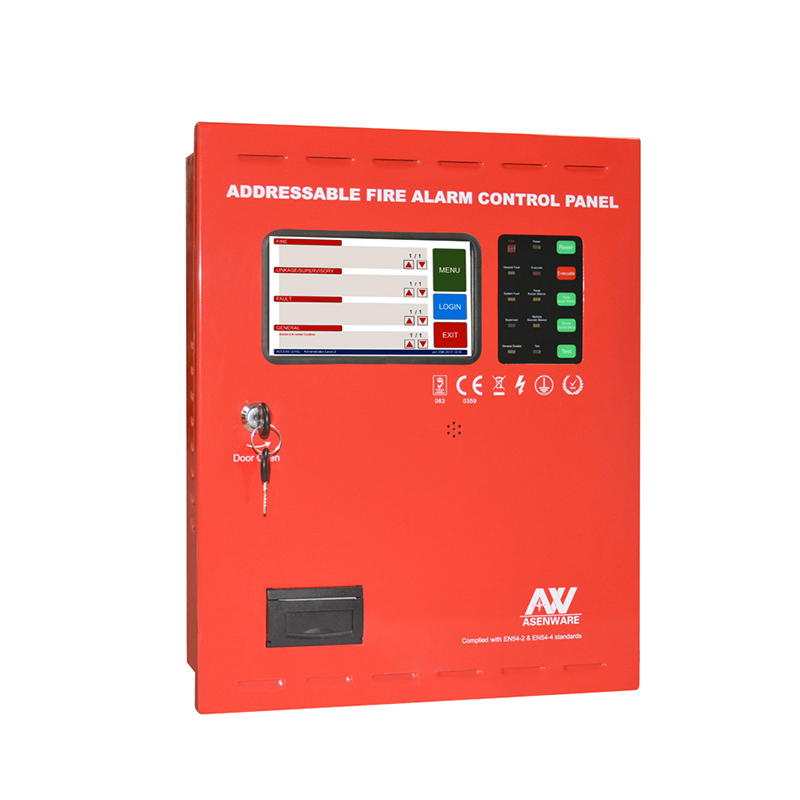 addressable wireless fire alarm system control panel