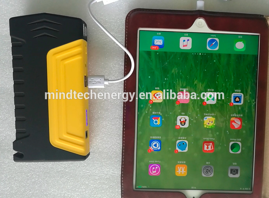 rechargeable lithium battery power bank 12000mah emergency kit motorcycle jump starter