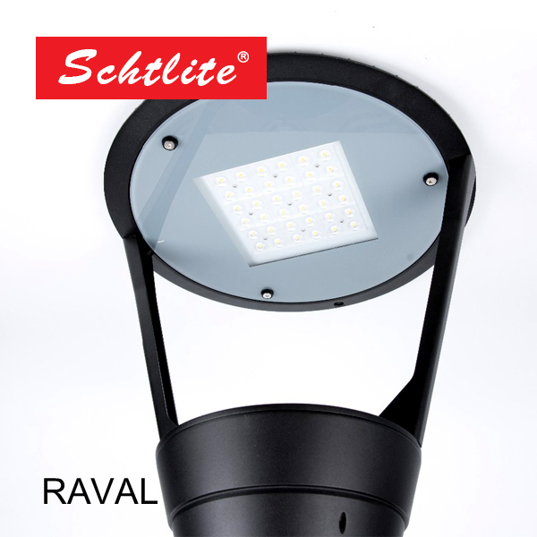 RAVAL  Amazon Hot Selling 40W Quality OEM Wholesale Glass Outdoor Aluminum Led Street Light Housing