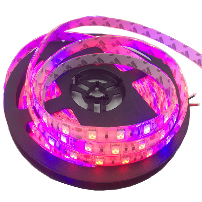 greenhouse 1M 2M 3M 5M Led Plant Grow Strip Light DC12V Flexible Strip Tape Light for Aquarium Hydroponic Plant Grow Flowering