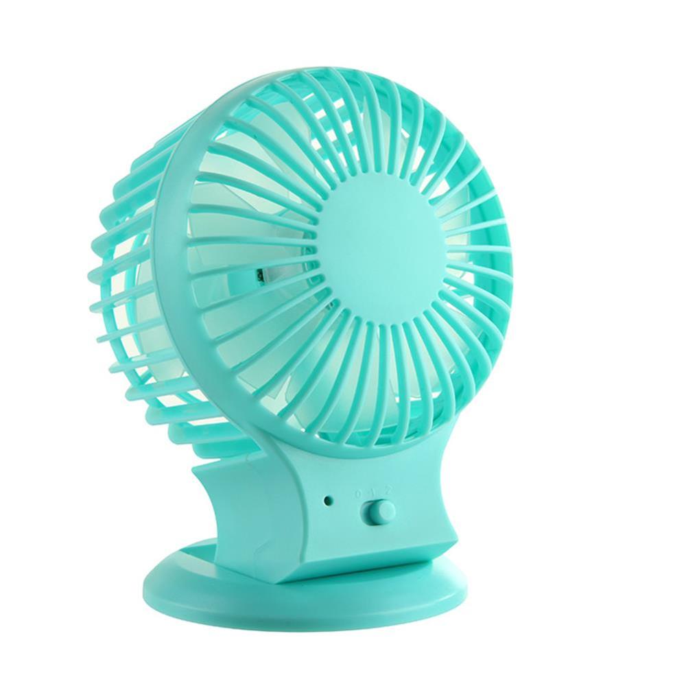 Recharged Air Cooling Colored Two Blade Fan For Student