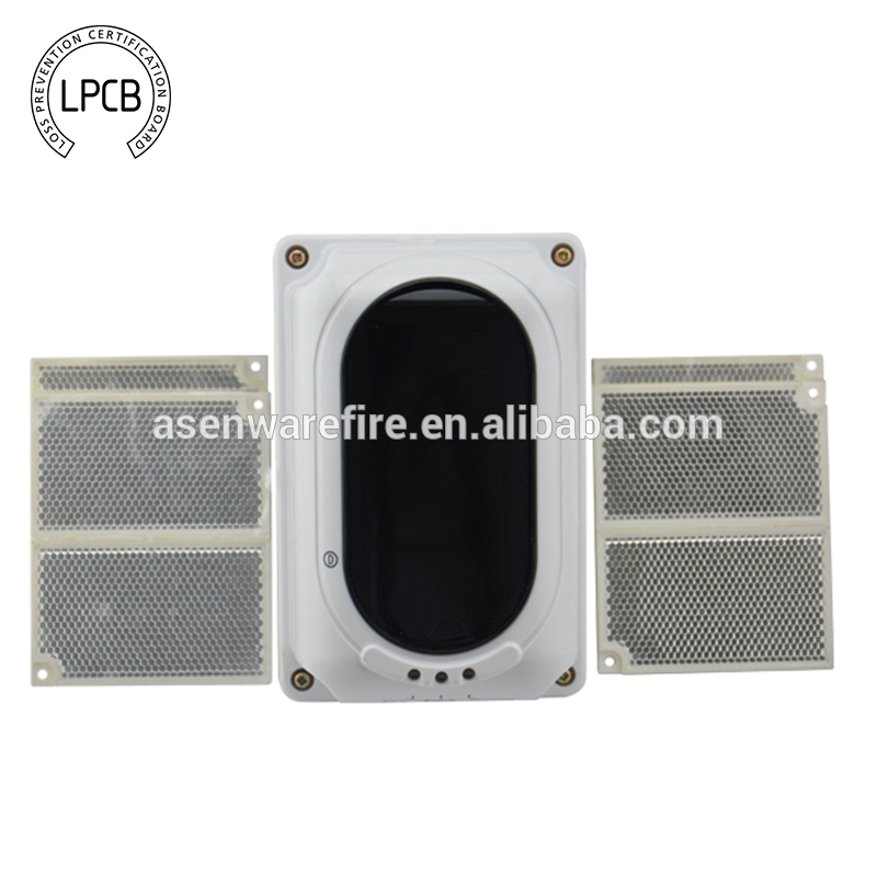 LPCB Long-Interval Reflection Line Infrared Beam Smoke Detector With Reflecting Mirror