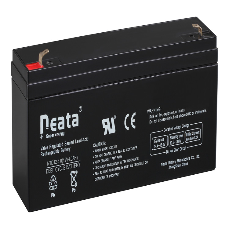 Neata lead acid battery 12V4AH deep cycle battery