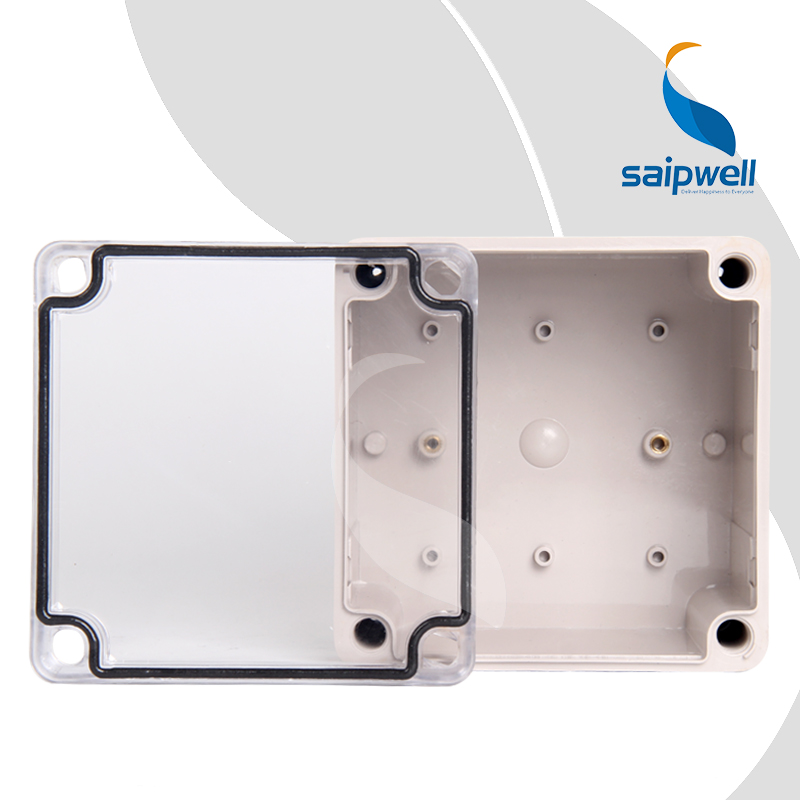 IP66 Waterproof Enclosure Box DS-AT-1212(125*125*100mm) Saipwell Junction Box Electronic Rail Din Enclosure