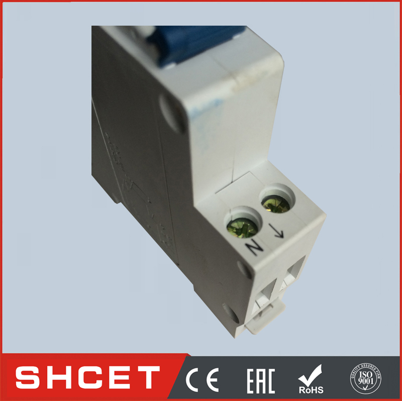 C45N earth leakage circuit breaker elcb over-voltage protection circuit breaker mcb mini circuit breaker