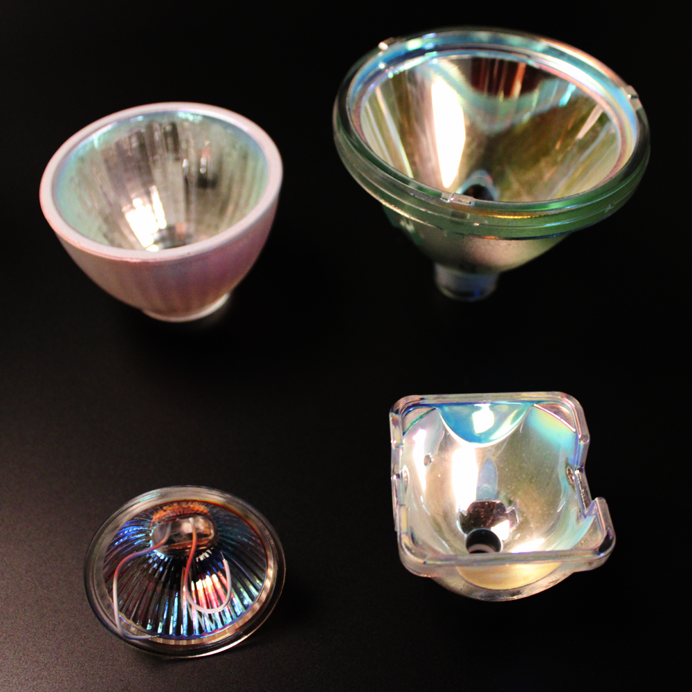 Wholesale Pressed Borosilicate Glass LED Lighting Reflector Bowl Cover