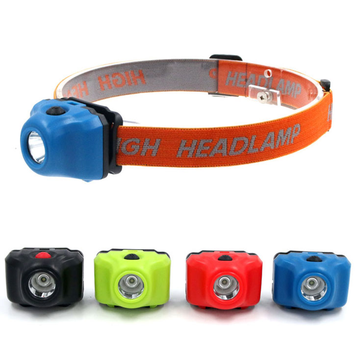 Factory Price Led Head Torch AAA Battery operated Lightweight Led Headlamp Mini 3W Most Powerful Headlamp