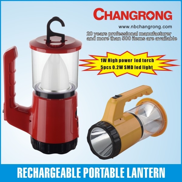 factory price rechargeable led torch lantern for camping