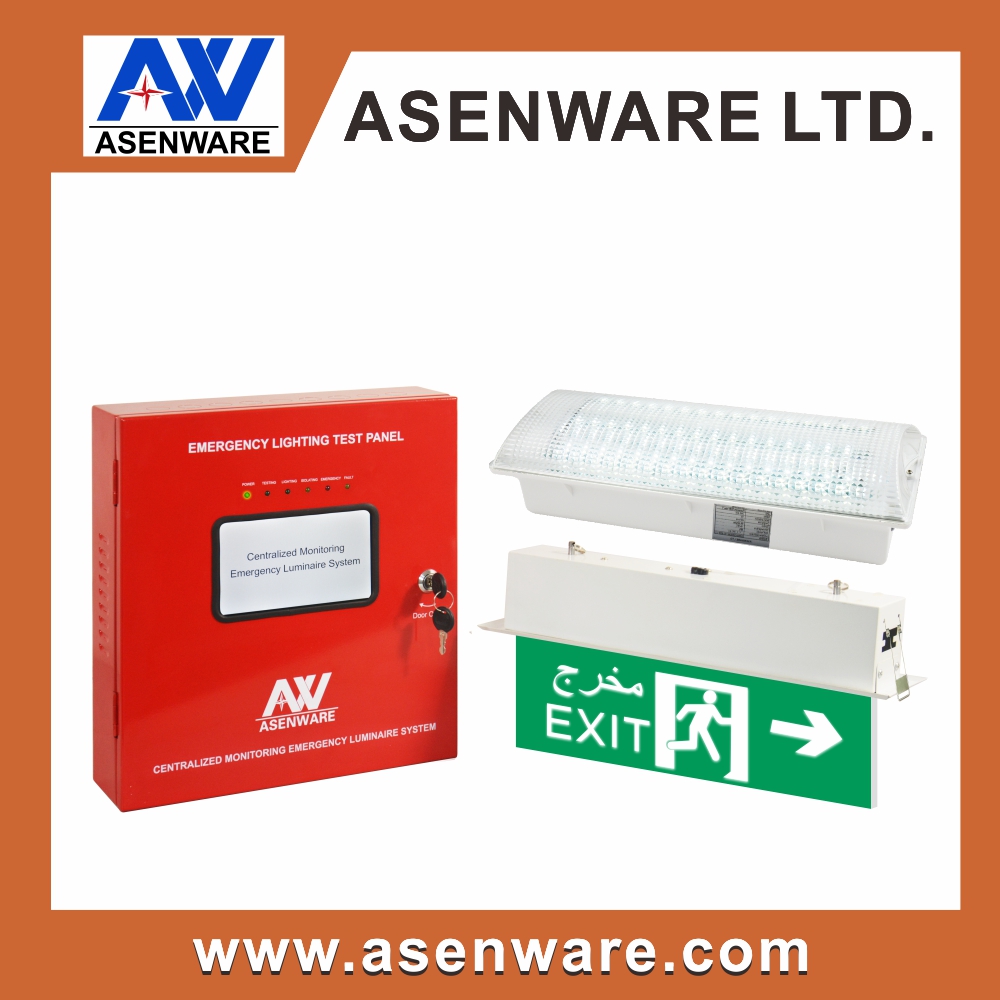 Wholesale addressable emergency light exit sign