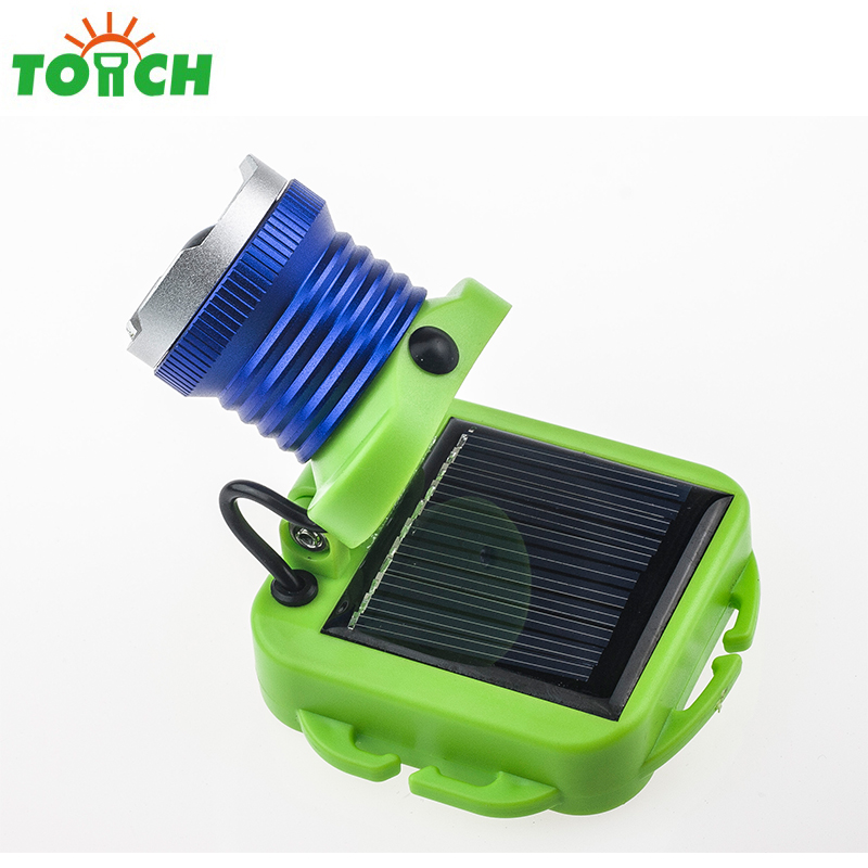 High quality zoom solar head torch light for camping