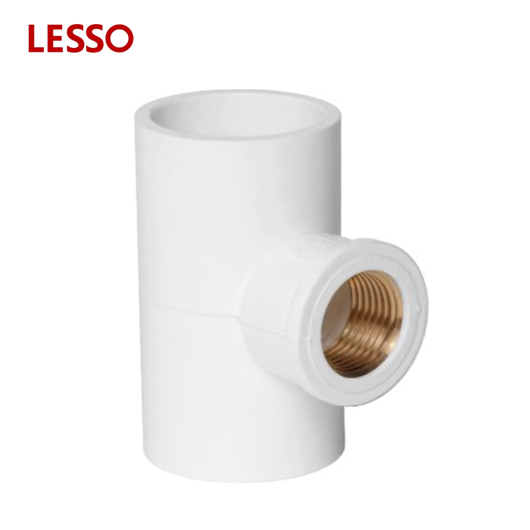 LESSO PVC Pipe Fittings Female Thread Tee pvc pipe fittings sweep tee