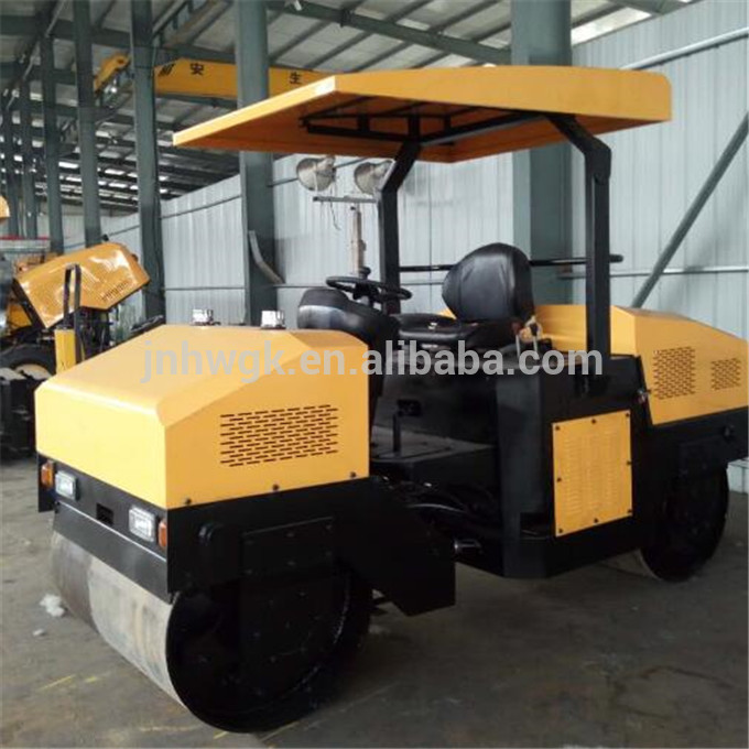 4 tons Hydraulic Drive Double Drum Vibratory Road Roller