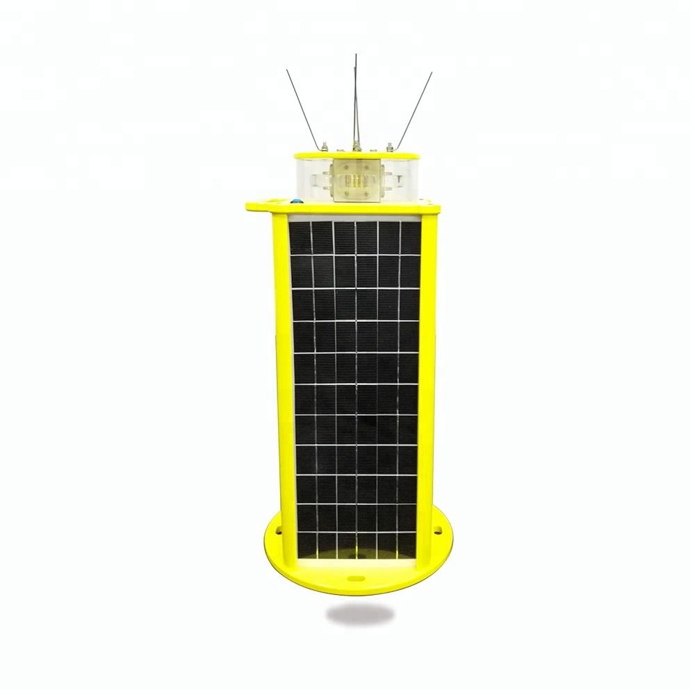 AH-LS/C-12 Up to 12 Nautical Miles Solar Powered Recyclable Batteries LED Marine Lantern with Adjustable 256 Light Characters