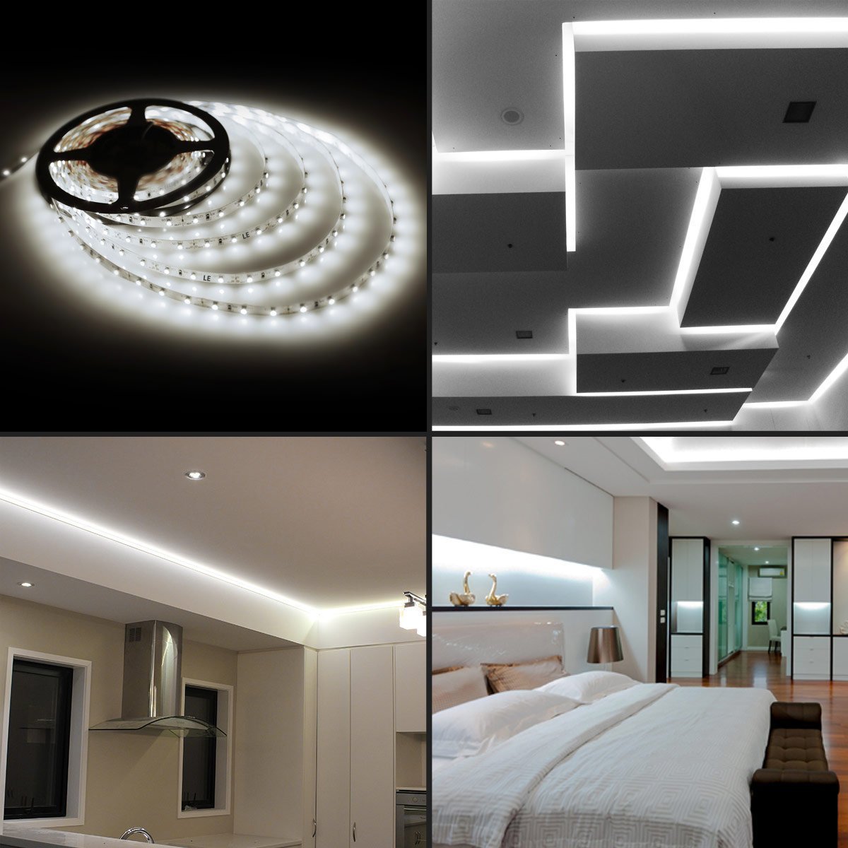 3m LED Light Strip DC12V Flexible Lamp Black Light LED Strip Waterproof 2835 LED Focus Light Tape