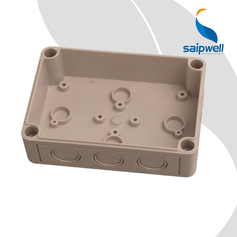 SAIP/SAIPWELL Meter Box 130*93*57mm Decorative Wall Mount Plastic IP68 Box Professional Manufacture