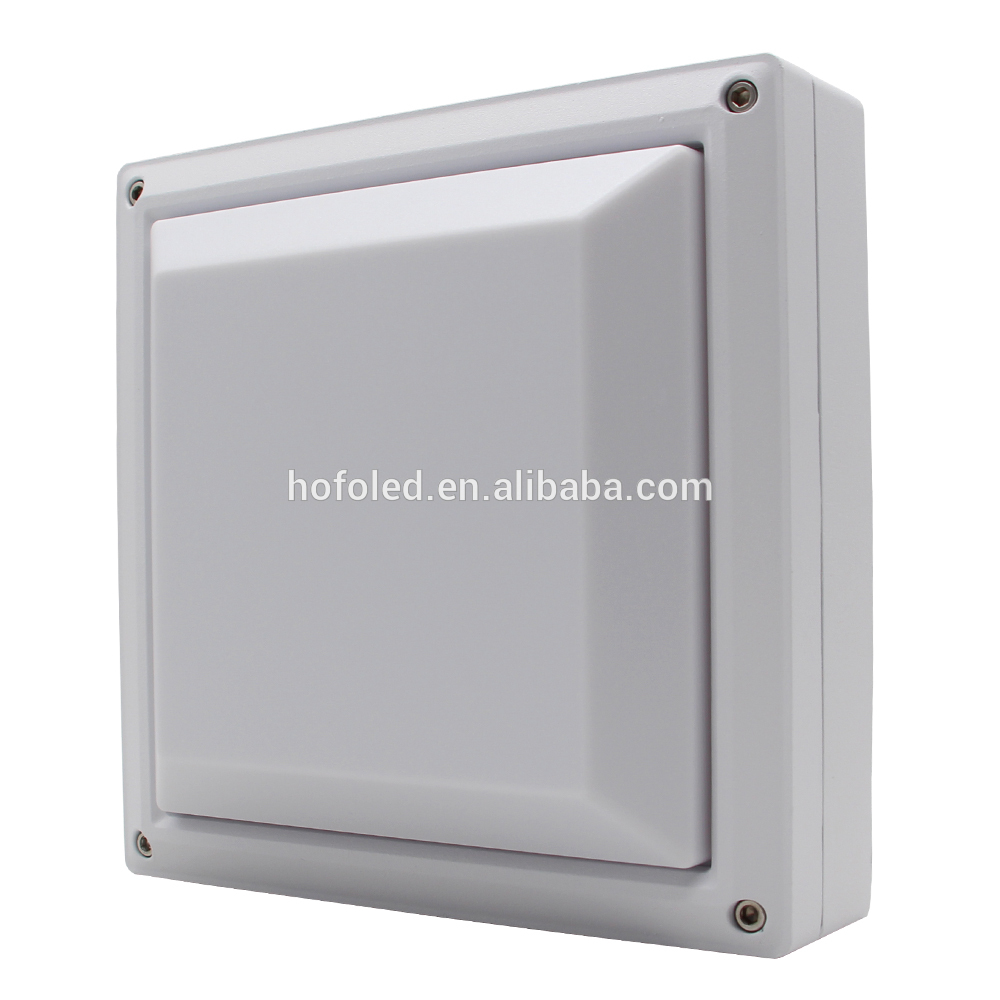 Surface mounted square 12w led ceiling light ip65