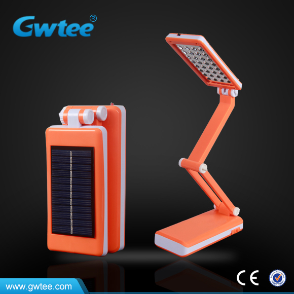 Battery folding led table lamp, led solar table lamp