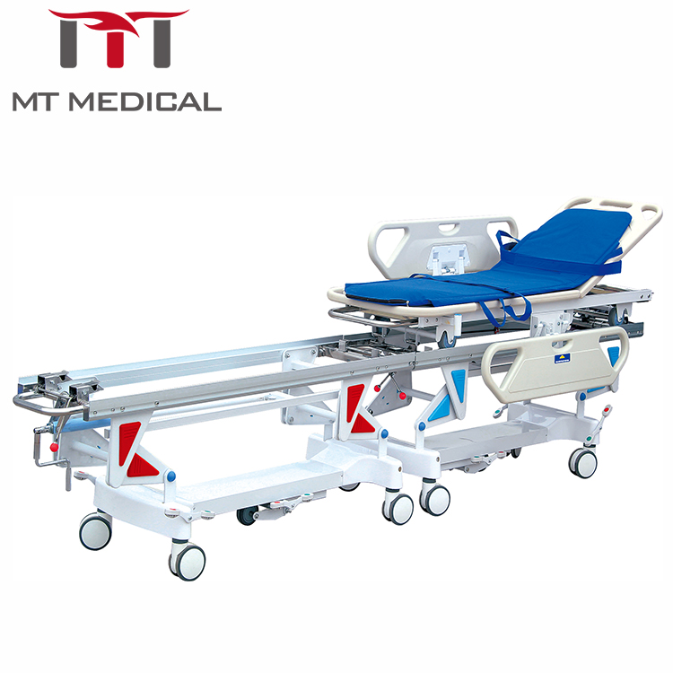 Hospital Electric Connecting Transfer Stretcher