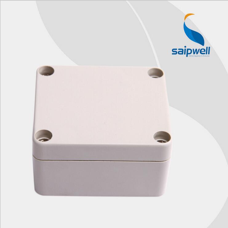 SAIPWELL Y IP66 SP-F20 63*58*35 ABS Plastic Economic Type Electrical Junction Outdoor Use Din Rail Mounting Enclosures