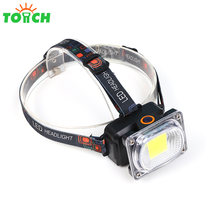 2019 New products multi-function usb rechargeable led headlight for camping