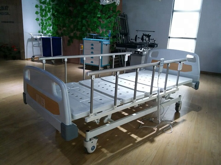 Popular electric 3 functions hospital bed in hospital 3 crank medical flower bed