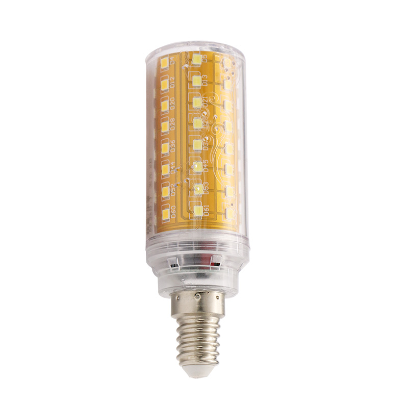 China Supply New  E14 8.1W Household Energy Saving Bottle Shape Corn Light LED Bulb Lighting retrofit corn led bulb