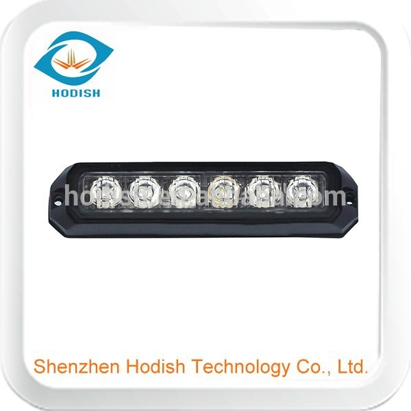 High Power 18W waterproof warning mini led strobe light bar