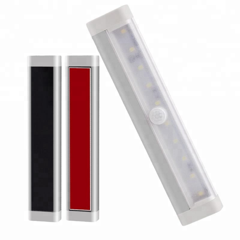 AAA lithium battery powered 10 20 30 LED cabinet door light switch/wardrobe light