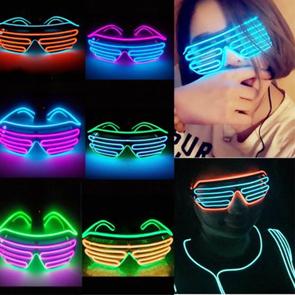 Neon bar sign party glasses custom neon eyeglasses signs glasses neon light