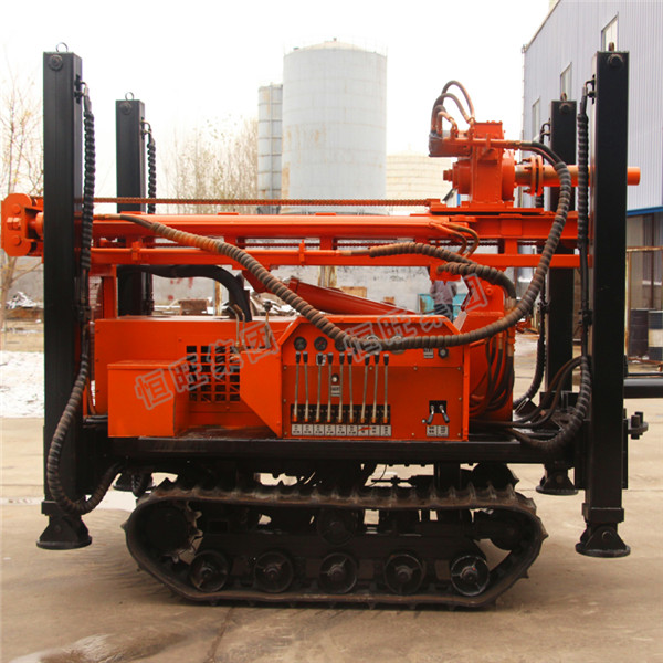 DTH drilling rig from integrated hydraulic dth drill rig