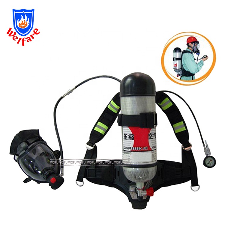 3L air breathing apparatus compressed air breathing apparatus caba