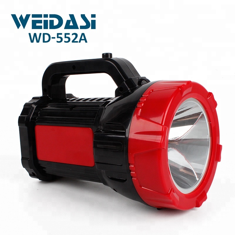 high powder rechargeable led searchlight for emergency lighting