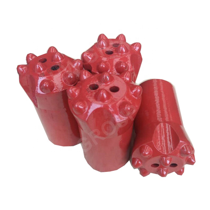 small diameter tapered button chisel drill bit for rock drill