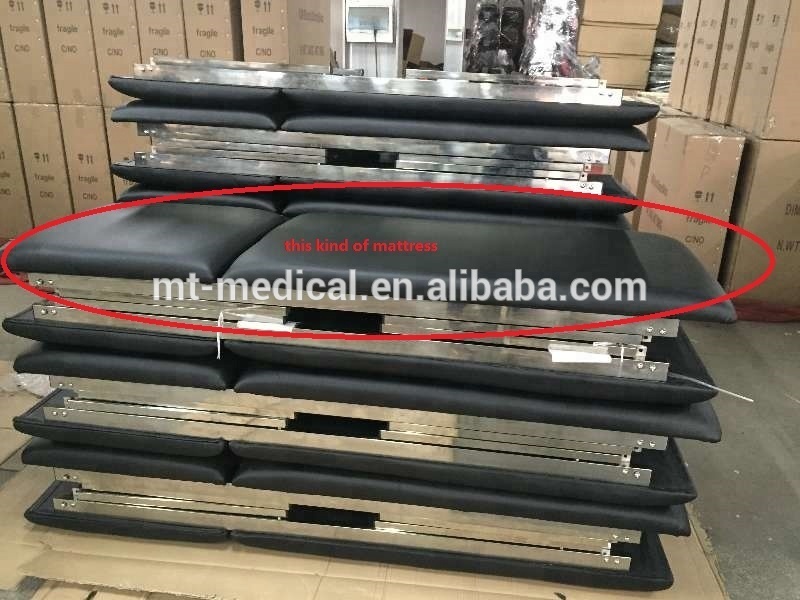 Popular stainless steel patient examination couch table