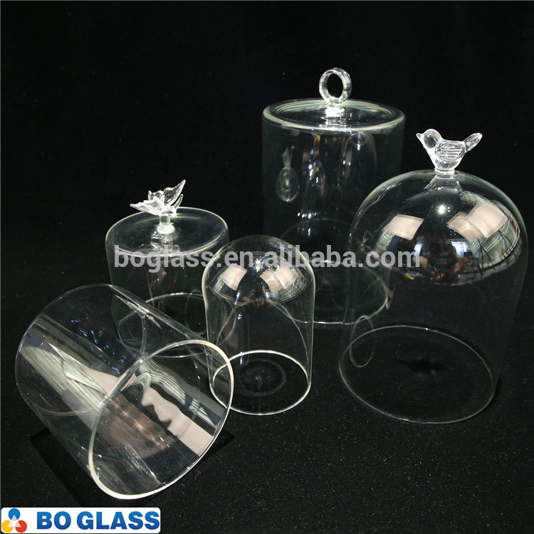 China Supplier New wholesale wooden based clear glass dome cheap price