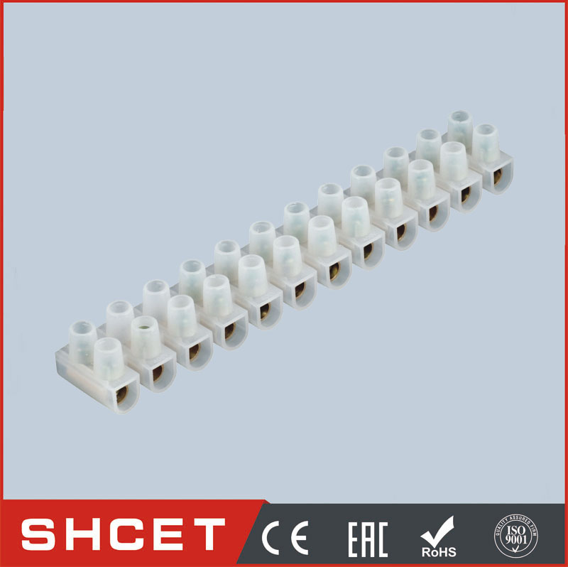 New CET-020 A class external dimension of Utype plastic terminal block plastic terminal cover plastic battery terminal cover