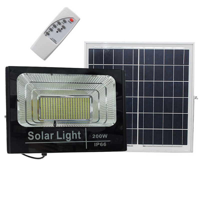 High Bright Outdoor  Solar LED Flood Light IP66 30W60W80W150W200W Reflector Spotlight Solar Spotlight Solar Led Flood Light