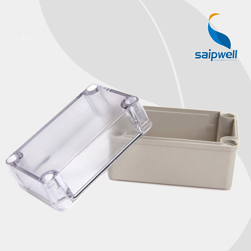 SAIPWELL Y DS-AT-0813 IP66 ABS Clear Cover Weatherproof Electrical Panel Enclosure box