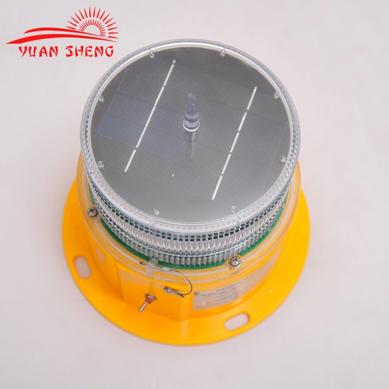 High quality waterproof automatic solar marine warning light 3km visible range