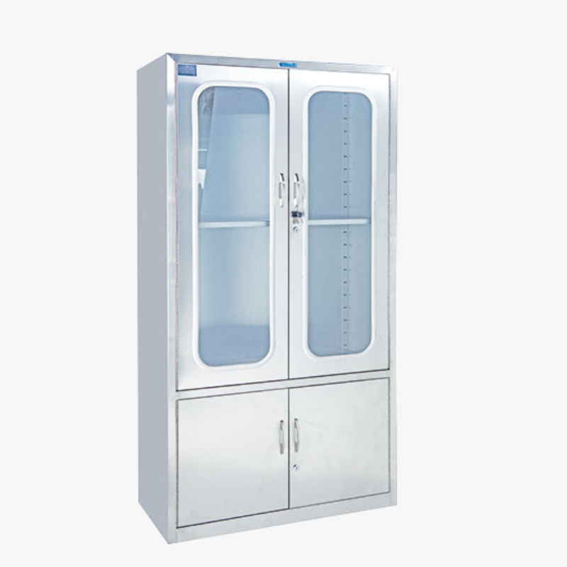 Hospital medical stainless steel storage cabinet
